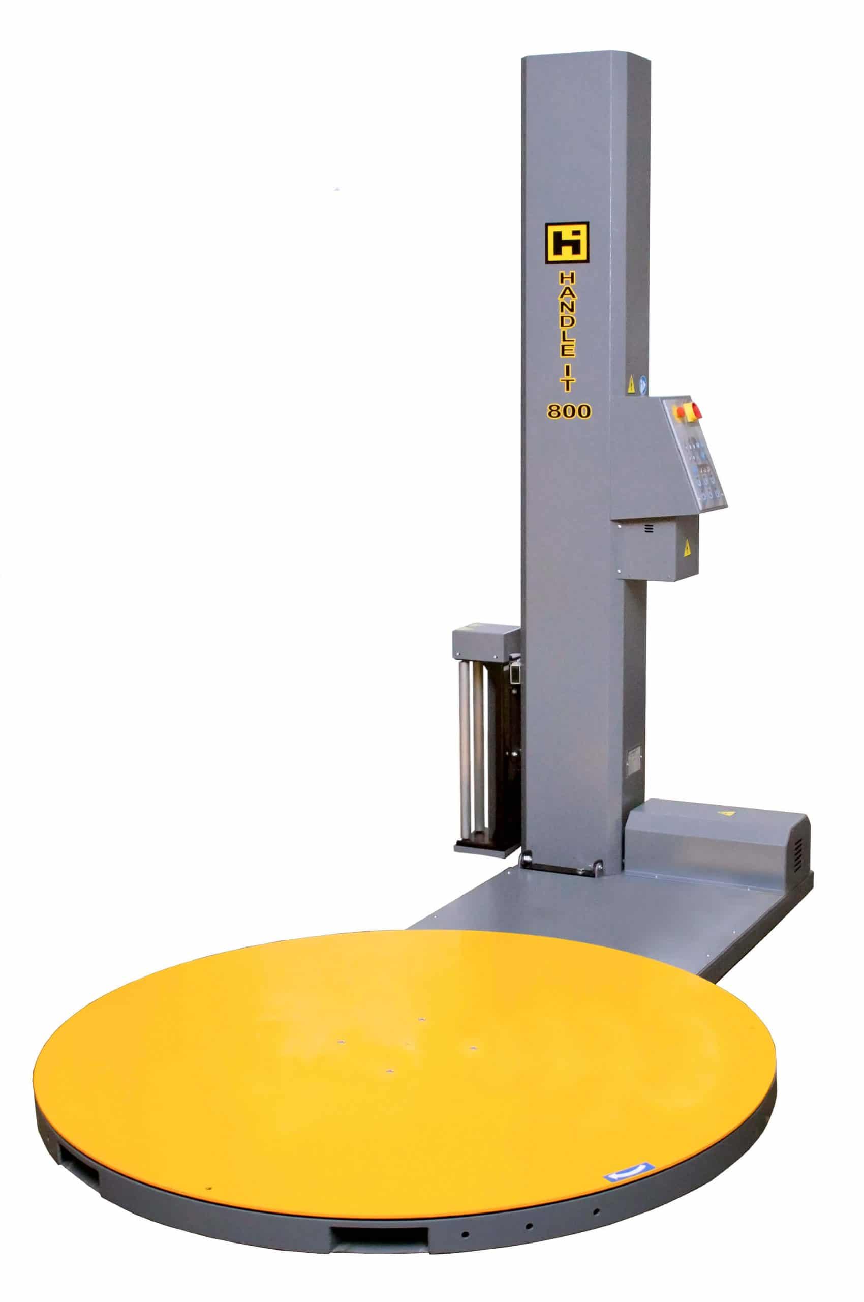 Low Profile Pallet Wrapper With Scale Handle It Inc